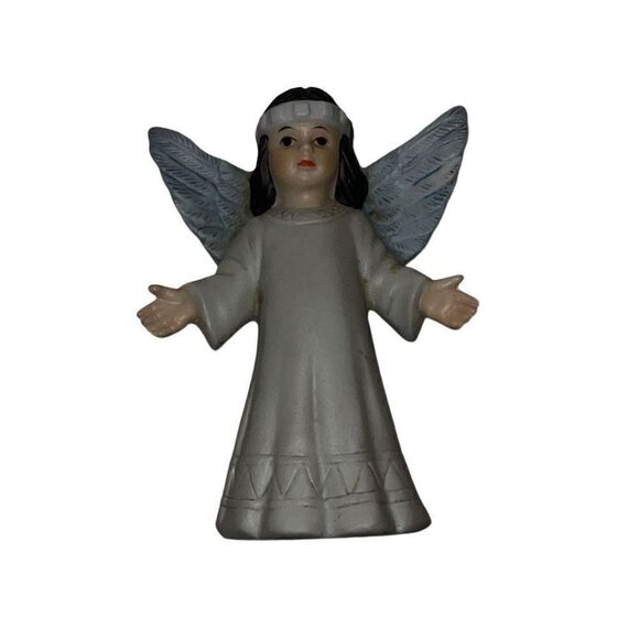 House of Lloyd Christmas Around the World Native American Angel Figurine 1992 - Picture 1 of 6